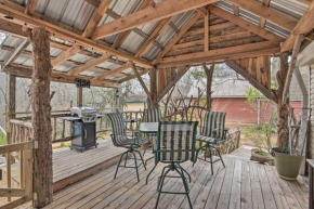 Rustic and Secluded Retreat with Deck on 2 Acres!